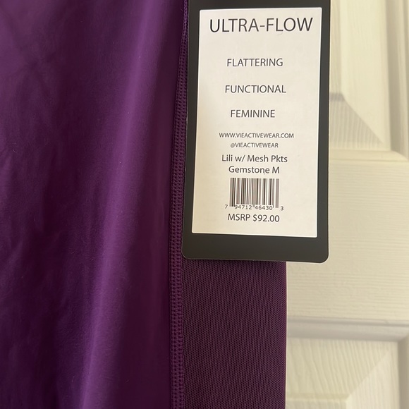 NWT Vie active leggings 💜 - Main Image